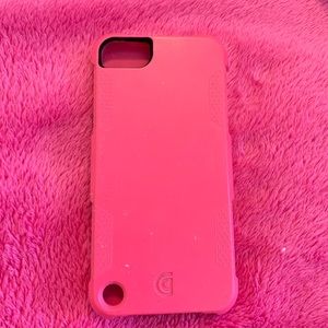 Hot pink iPod case!